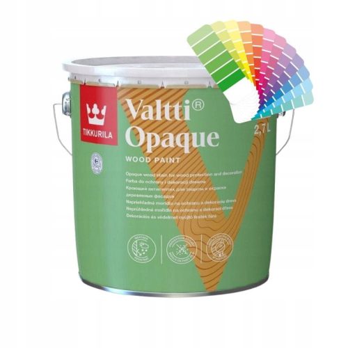 Tikkurila Valtti Deckende Holzfarbe weiß 2,7 l