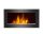 Wandkamin mit Heizfunktion elektrisch Ferretti schwarz 2000 W 71 x 40 x 12 cm