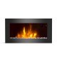 Wandkamin mit Heizfunktion elektrisch Ferretti schwarz 2000 W 71 x 40 x 12 cm