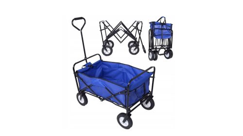 Gartenkarren Erweiterbarer Wagen 145 l grün