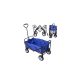 Gartenkarren Erweiterbarer Wagen 145 l grün