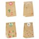  ADVENTSKALENDER DIY KRAFTPAPIERTÜTEN WEIHNACHTSGESCHENK 24St