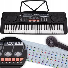  Meike Keyboard Piano KIT Mikrofonständer-Aufkleber
