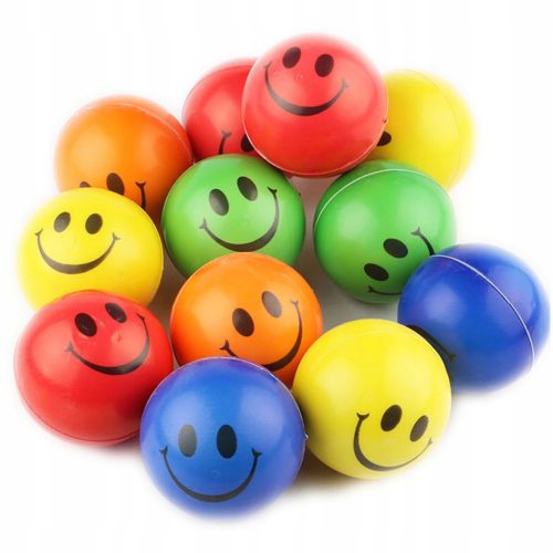  SMILE ANTI-STRESS-SCHAUMKUGEL 6 CM
