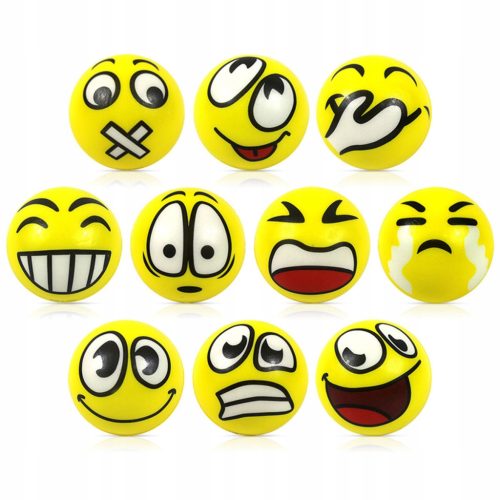  Anti-Stress-Smile-Schaumstoffball