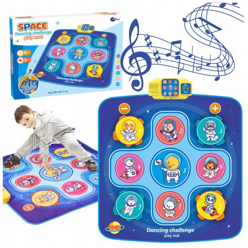  Tanzmatte ToysHelenki Blaue Musikmatte für einen Jungen zum Tanzen