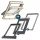 Velux Dachfenster 3-Scheibe PREMIUM GLL1061B MK06 78x118+Flansch+BDX+BFX