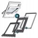 Velux Dachfenster 3-Scheiben PVC PREMIUM GLU0061B MK06 78x118+Flansch BDXBFX