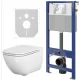 Cersanit Caspia Unterputz-WC-Set