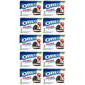   10x 170g OREO Double Creme Kekse KARTON – Kakaokekse mit Vanillefüllung