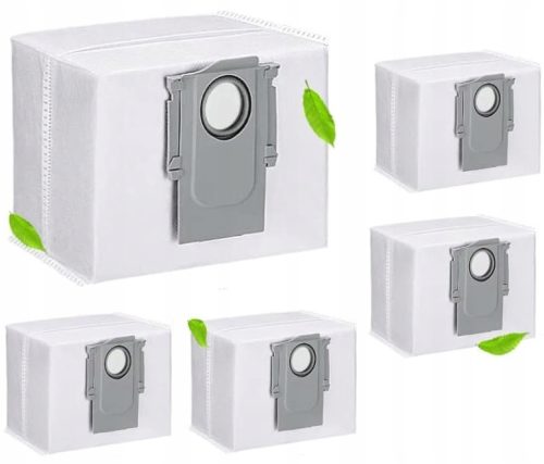  Synthetischer Staubsaugerbeutel für XIAOMI ROBOROCK Q5 Q6 Q8 S7 S8 PRO MAX MaxV Ultra 5 Stk.
