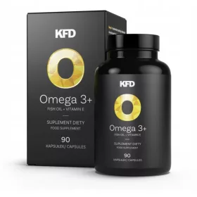   KFD Omega 3+ Hochdosierte Omega-3-Fischöl-Kapseln aus dem Atlantik