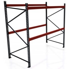 Lagerregal aus Metall 200 x 195 x 110 cm