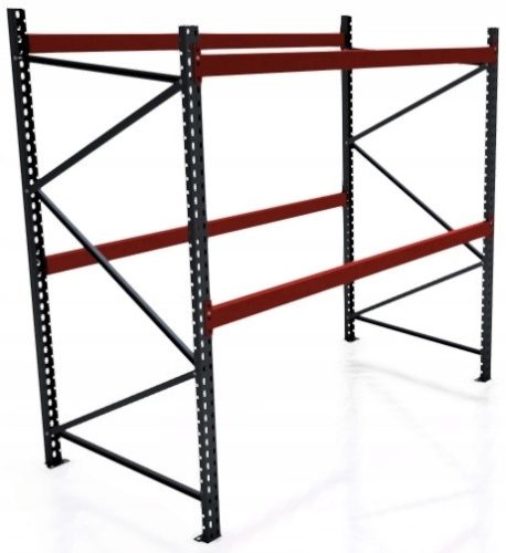 Lagerregal aus Metall 200 x 195 x 110 cm
