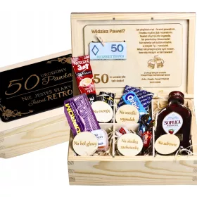    GESCHENK ZUM 40. GEBURTSTAG. Geburtstagsbox 30 40 50. Personalisierte Gravur