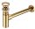 GOLD WASCHBECKEN SIPHON ROYAL GOLD PLUG CLICK CLACK