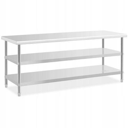 Royal Catering Cateringtisch 2000 mm x 70 cm x 85 cm