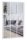 Loft Spiegel mit Sprossen 115x75 Industrieweiß