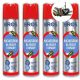  Sprühgerät, Aerosol gegen Mücken, Motten, Fliegen, Wespen Bros 0,3 kg 250 ml