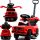  NELIK RIDE-ON RIDE-ON PUSH MERCEDES G 3in1 AUTO SPIELZEUGAUTO Rot
