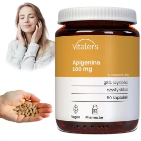  Vitaler's Apigenin 100 mg - 60 vegane Kapseln zur Unterstützung Ihrer Gesundheit