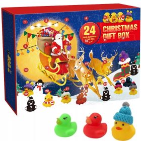  KA3 ADVENTSKALENDER FÜR KINDER 24 FIGUREN ENTEN + ZUBEHÖR