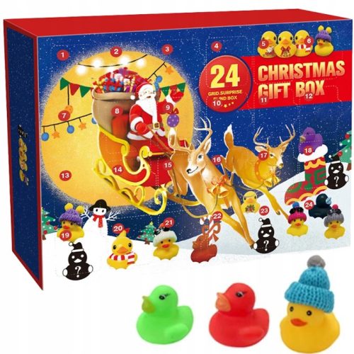  KA3 ADVENTSKALENDER FÜR KINDER 24 FIGUREN ENTEN + ZUBEHÖR