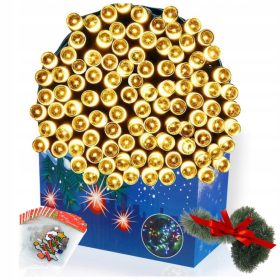    Weihnachtsbaumbeleuchtung 500LED-Leuchten 32,7m FLASH außen 34m 301 - 500 Lichter