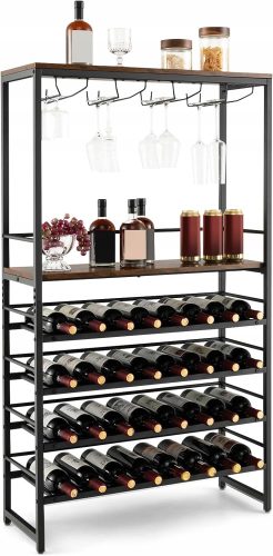 Weinregale 6-stöckiges Weinregal für 32 Flaschen