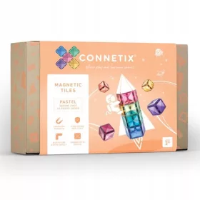    Connetix Magnetblöcke Connetix Magnetblöcke - Pastel Square Pack 40 Stk. 40 Stk.
