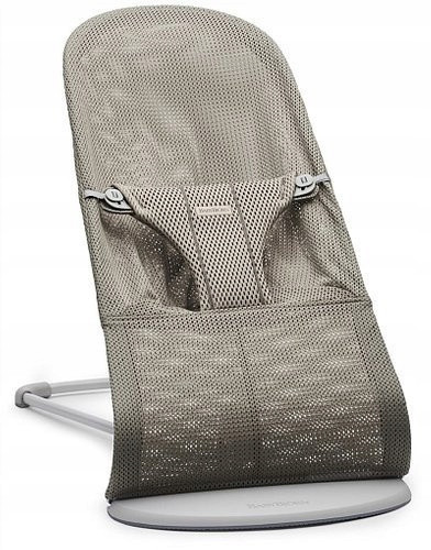  BabyBjörn BLISS MESH Babywippe Grau Beige x 12 x 93 cm