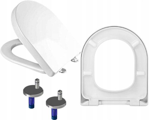 Hydroera Serel Toilettensitz, weißer Duroplast