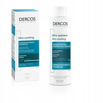  Dercos Ultra Soothing Vichy Shampoo 200 ml beruhigend