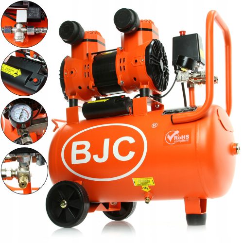 Kompressor bezolejowy BJC JN1500A 24 l 8 bar