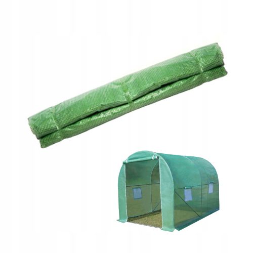 Folientunnel, Kunststoffplatten Kontrastfolientunnel 4 m² 200 x 200 cm grün