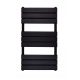 Mila Pumson Wasserbadheizkörper 328 W 500 x 900 mm schwarz