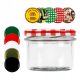 Honiggläser - Glasgefäß SuperBottles 235 ml, 100 Stück