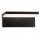  Polux schwarze Gartenwandleuchte mit integrierter 10-W-LED-Quelle