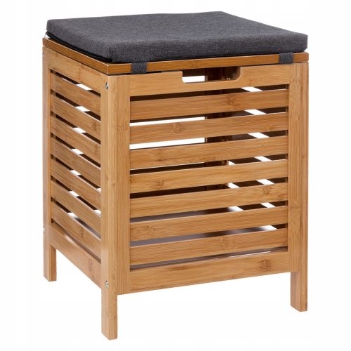 Wäschekörbe und -behälter 5 five Simple Smart freistehender Wäschekorb, 50 l, Braun- und Beigetöne