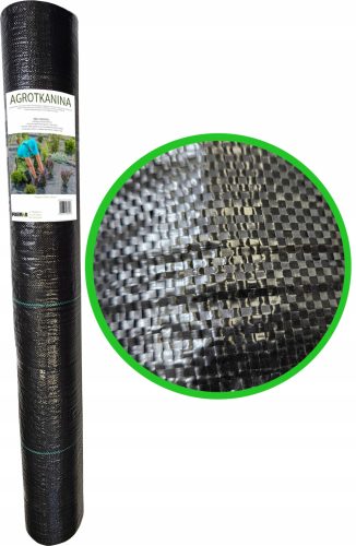 Agrartextil - Landwirtschaftliches Mulchgewebe (Anti-Unkraut) Premar schwarz 200 x 15000 cm 80 g/m²