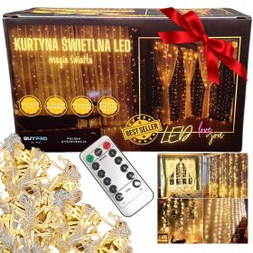  LED-LICHTVORHANG 3X3 Lichter FERNDEKORATION