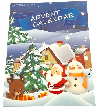  ADVENTSKALENDER FÜR KINDER, FALTBARES SPIELZEUG