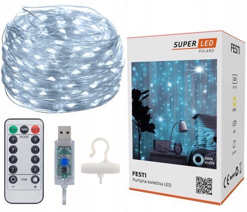  SuperLED-Weihnachtsbaumbeleuchtung innen 3 m 201 – 300 Lichter