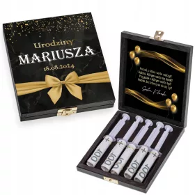  GEBURTSTAGGESCHENK – GELDSPRITZBOX