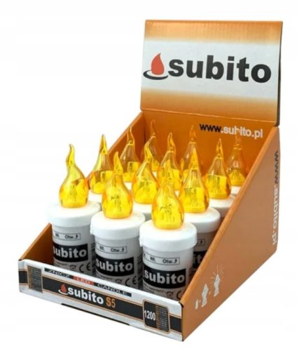  Subito LED-Kerze für mehr als 75 Stunden
