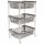  Orion Küchenschrank Grautöne 33 x 40 x 66 cm Frontfarbe: Weiß
