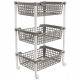 Orion Küchenschrank Grautöne 33 x 40 x 66 cm Frontfarbe: Weiß
