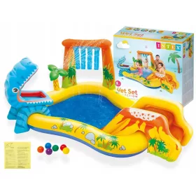Intex runder aufblasbarer Pool 249 x 191 cm