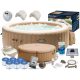 Whirlpool, Garten-Whirlpool Whirlpool runde aufblasbare Struktur Intex 795 l + 10 weitere Produkte