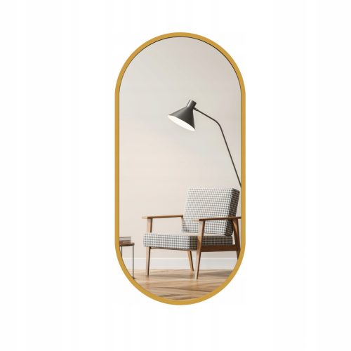  Ovaler Goldspiegel 40/140 cm